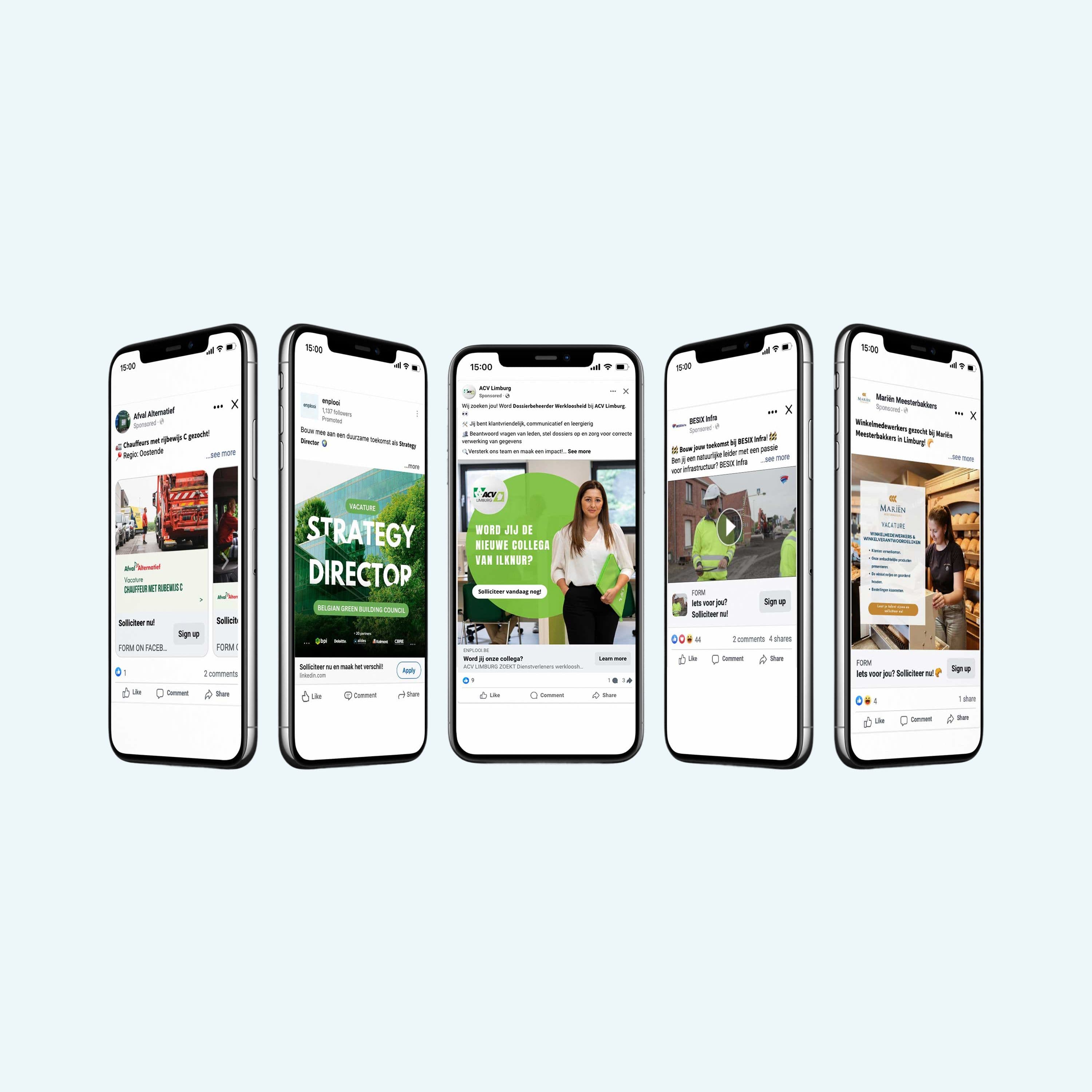 Digital job campaigns